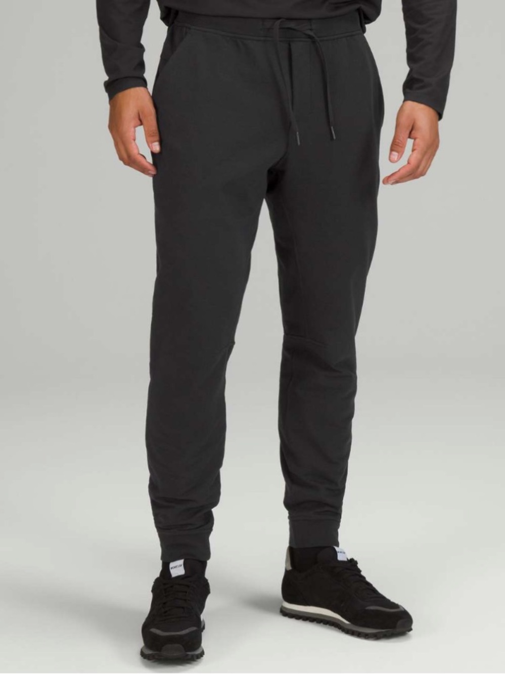 Lululemon Small Black City Sweat Joggers Pockets Active Loungewear Men’s Pants